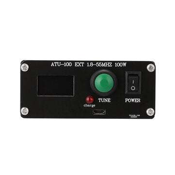 ATU-100 1.8-55Mhz 100W Metal Accessories Assembled Mini Automatic Antenna Tuner Shortwave Type C Wit