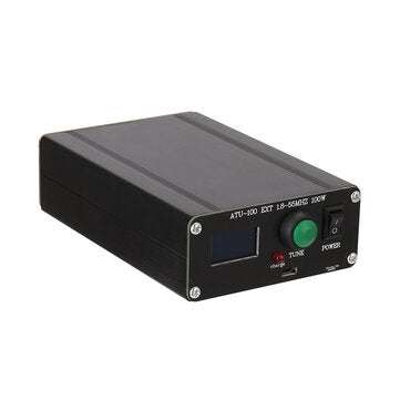 ATU-100 1.8-55Mhz 100W Metal Accessories Assembled Mini Automatic Antenna Tuner Shortwave Type C Wit
