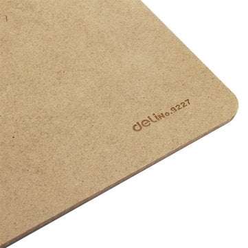 Deli 9227 A4 Wooden Clip Board Portable Writing Board Clipboard Office School Meeting Accessories Wi
