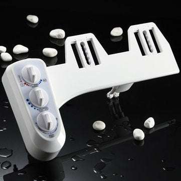 G1/2 Smart Toilet Portable Bidet Attachment Seat Cover Sprayer Hot Cold Mixer Water Wash Cleaner Set