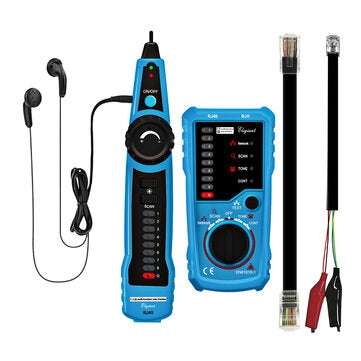 FWT11 RJ11 RJ45 Telephone Wire Tracker Tracer Toner Ethernet LAN Network Cable Tester Detector Line