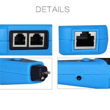 FWT11 RJ11 RJ45 Telephone Wire Tracker Tracer Toner Ethernet LAN Network Cable Tester Detector Line