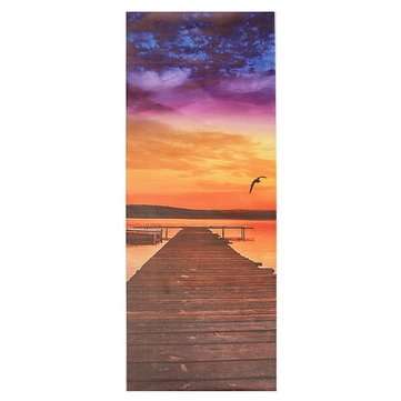Frameless Modern Canvas Picture Wood Path Oil Painting Home Wall Decoration
