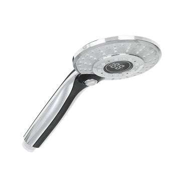 Bakeey LED Light LCD Display Third Gear Water Flow Self Illumination Temperature Control Shower Head