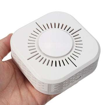 DC 9V 360 Wireless Smoke Detector Fire Alarm Sensor Home Security System Cordless