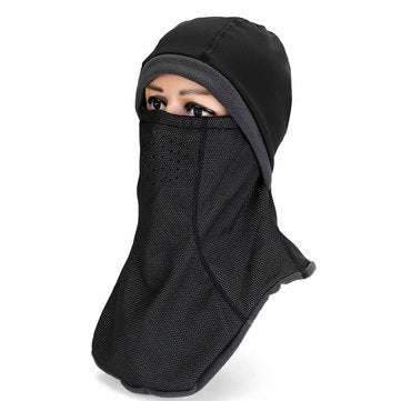 Coolchange Motorcycle Scooter Windproof Fleece Lengthen Full Face Mask With Venting Holes