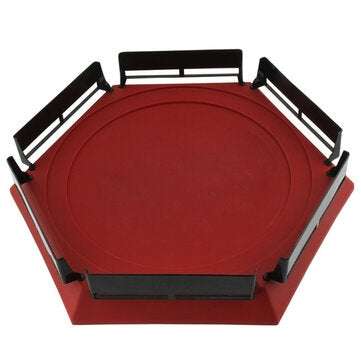 Burst Gyro Arena Disk Vovomay Exciting Duel Spinning Top Beyblades Launcher Stadium (COLOR.: RED)