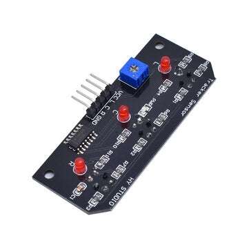 DC 5V 3 Channel Infrared Line Tracker Sensor Module Trio Detector Output TCRT5000 Sensor 10mm Distan