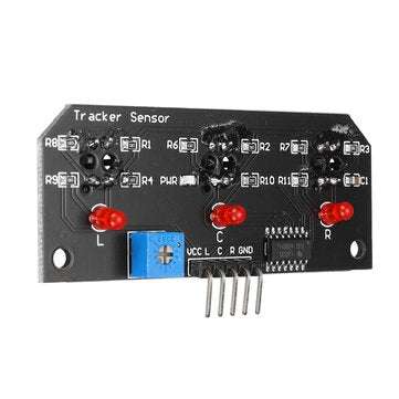 DC 5V 3 Channel Infrared Line Tracker Sensor Module Trio Detector Output TCRT5000 Sensor 10mm Distan