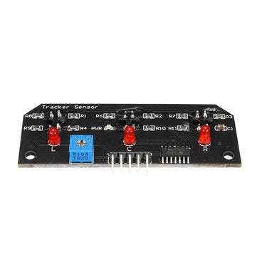 DC 5V 3 Channel Infrared Line Tracker Sensor Module Trio Detector Output TCRT5000 Sensor 10mm Distan