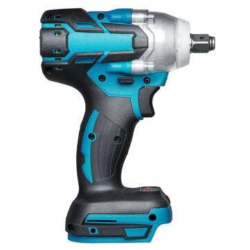 Cordless Brushless Impact Wrench 520N.m Torque 1/2`` Socket Electric Wrench Tool for Makita 18V Batt