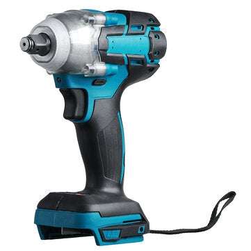 Cordless Brushless Impact Wrench 520N.m Torque 1/2`` Socket Electric Wrench Tool for Makita 18V Batt