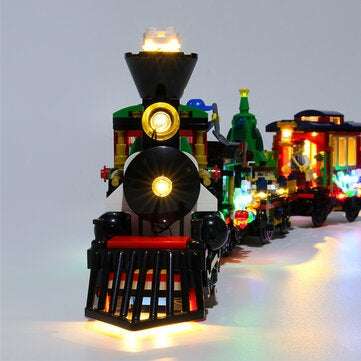 DIY LED Lighting Kit ONLY For LEGO 10254 Christmas Winter Holiday Train Bricks Toy