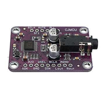CJMCU-1334 UDA1334A I2S Audio Stereo Decoder Module Board 3.3V - 5V CJMCU for Arduino - products tha