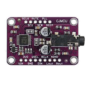 CJMCU-1334 UDA1334A I2S Audio Stereo Decoder Module Board 3.3V - 5V CJMCU for Arduino - products tha