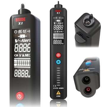 BISDE X1 Dual Mode Smart Detector Non-Contact AC Voltage Detector NCV Multimeter Electric Test Penci