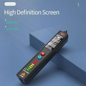 BISDE X1 Dual Mode Smart Detector Non-Contact AC Voltage Detector NCV Multimeter Electric Test Penci
