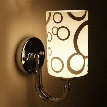 Glass LED Wall Light Lamp Indoor Sconce Fixture Bedroom Living Room Home Decor Without Bulb