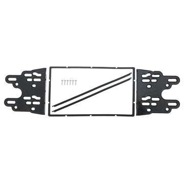 Car Stereo Panel Frame Facia Trim Double-DIN Car  For Toyota Vios 07-12/ Yaris Sedan 06+/ Belta 05-0