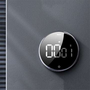 Baseus LCD Display Magnetic Digital Timers Mechanical Cooking Alarm Clock From Ecological Chain
