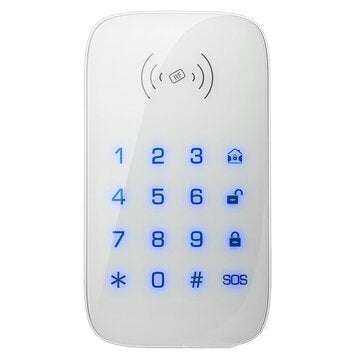 Bakeey 433MHz Wireless Wifi GSM Keyboard Touch Keypad Home Burglar Alarm System Remote Controller Fo