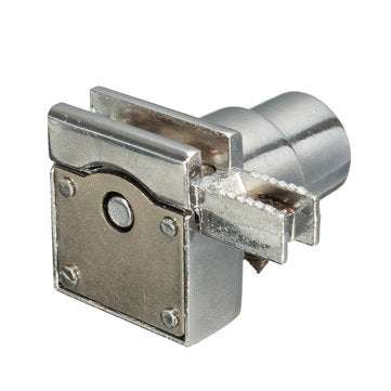 Chrome Zinc Alloy Display Case Showcase Hinged Glass Cabinet Door Lock with 2 Keys