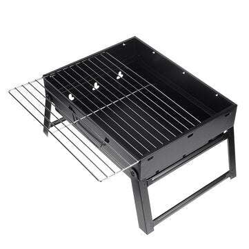 Barbecue Grill Portable Foldable Stainless Steel Mini Light for 3-5 Person