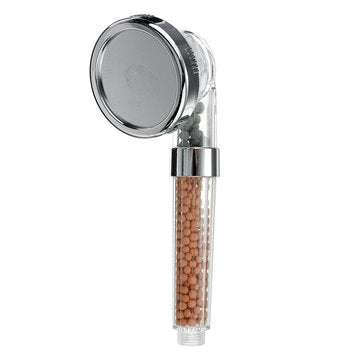 Bathroom High Pressure Shower Head HandHeld Adjustable 3 Mode Filter Stone