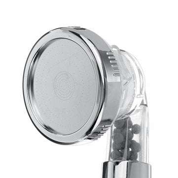 Bathroom High Pressure Shower Head HandHeld Adjustable 3 Mode Filter Stone