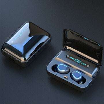 Bakeey F9 TWS bluetooth 5.0 Sport Earphone LED Display CVC8.0 Noise Reduction Headphone with 3600mAh