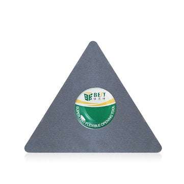 BEST BST-005 Triangular Soft Stainless Steel Shrapnel Mobile Phone Rear Cover Pry Opening Tool Repai