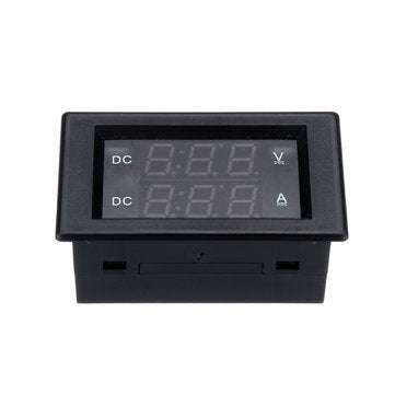 DC 300V 50A Digital Voltmeter Ammeter DC VOLT AMP Tester Gauge With Red and Green Led No Shunt With