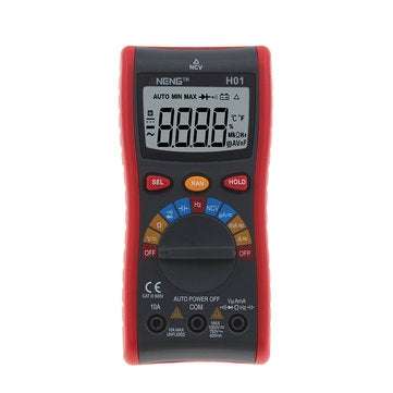 ANENG H01 4000Counts Auto Range Digital Multimeter AC/DC Voltage, AC/DC Current, Resistance, Capacit