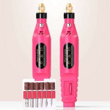 Electric Nail File Drill Kit Polishing Grinder Engraving Pen Manicure Pedicure Machine Tool Set