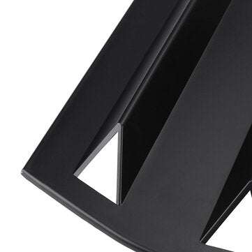 Black Side Quarter Window Louver Cover For VW GOLF MK6 GTI R 2010-2014 Matte
