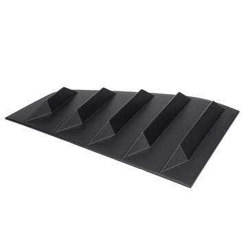 Black Side Quarter Window Louver Cover For VW GOLF MK6 GTI R 2010-2014 Matte