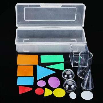Cross-Section of Geometric Solids Exploring Geometry Manipulatives Mathematics Game Toys