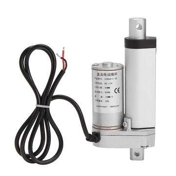 DC 12V 2Inch 900N 10mm/s 50mm Linear Actuator Motor Adjustable Electric Heavy Duty Lifting