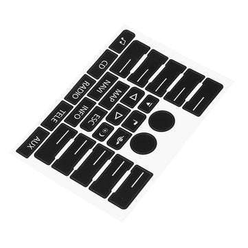 Car Control Button Repair Kit Decals Stickers for VW Volkswagen Touareg 0409