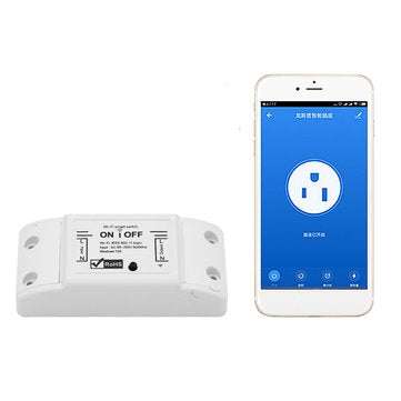 AUGIENB 2.4GHz ABS Shell WiFi Wireless Smart Switch Module APP Remote Control Automation Timer for D