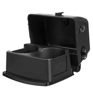 Black Center Console Insert Drinks Cup Holder Trim For Ford Explorer 2011-2015