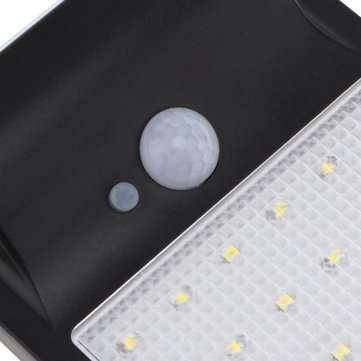 ARILUX Solar Powered 42 LED Waterproof Light Control & PIR Sensor Wall Lamp for Outdoor Garden