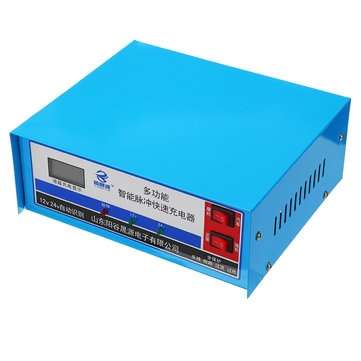 Automatic Battery Charger 12V24V Car Battery Pulse Repair LCD Display Battery Charging Equipment