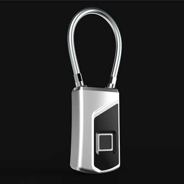 ANYTEK L1 USB Water Resistant Fingerprint Reader Smart Lock Keyless Padlock Anti Theft Safety Door L
