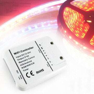 ARILUX SL-LC 06 LED WIFI Smartphone Controller Romote 5 Channels DC12-24V For RGBWW Strip light