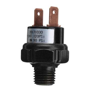 90-120 PSI Air Compressor Pressure Control Switch Valve Heavy Duty 1/4" NPT End