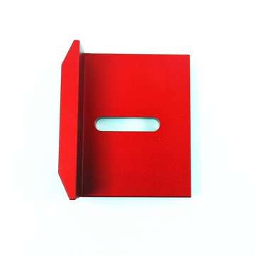Aluminum Alloy 2-1/2 Inch 90 Degree Saddle Square L Shape Right Angle Marking Ruler Woodworking Scri