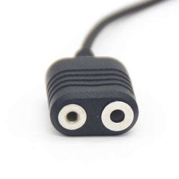 Adapter Cable Baofeng UV-9R Plus UV-XR Waterproof to 2 Pin Suitable for UV-5R UV-82 UV-S9 Walkie Tal