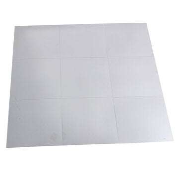 9Pcs 1515cm Mirror Sheets Square Non Glass Mirrors Tiles Self Adhesive Mirror Wall Sticker