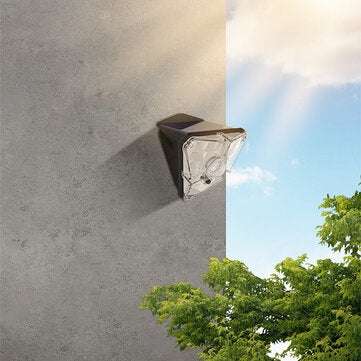 Baseus 38 LED PIR Sensor Solar Wall Path LED Lamp Light Outdoor Garden IPX5 Waterproof Light from
